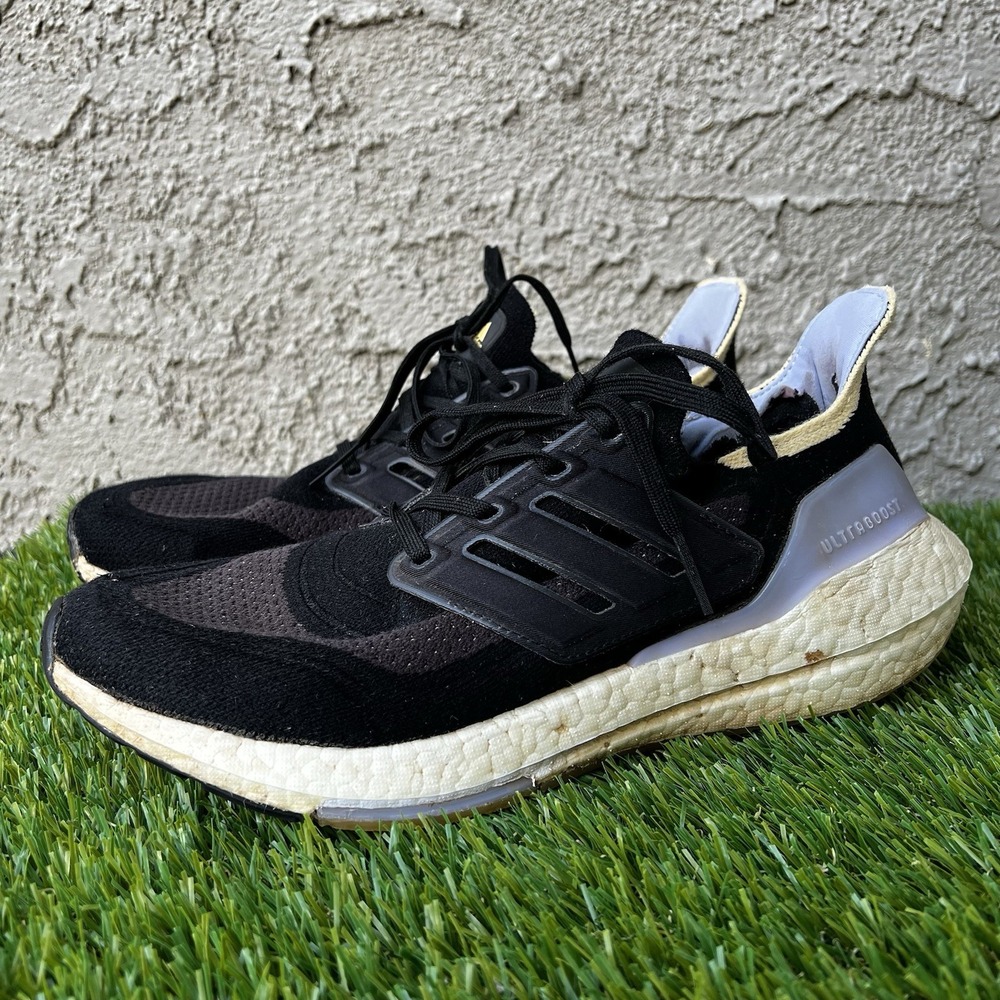 Adidas Shoes Women Size 9.5 Ultraboost 21 Sneaker Core Black Violet Running